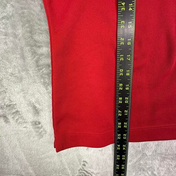Vintage Y2K Nike Golf Fit Dry Women’s Red Polo Shirt Size Large - Picture 6 of 6